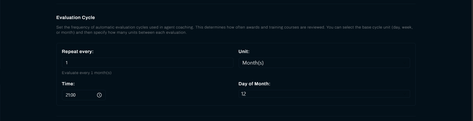 Preferences Evaluation