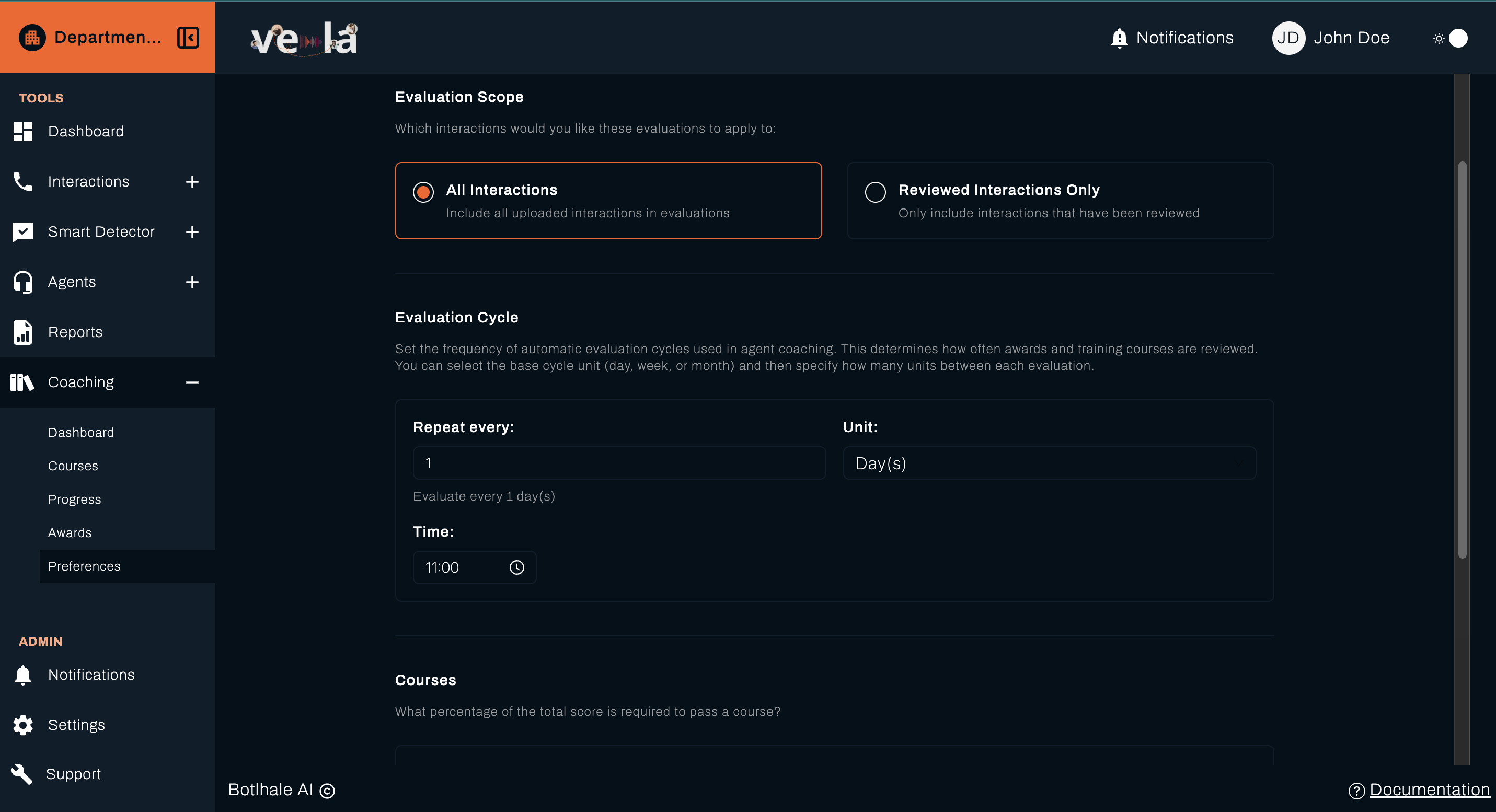 Preferences Overview
